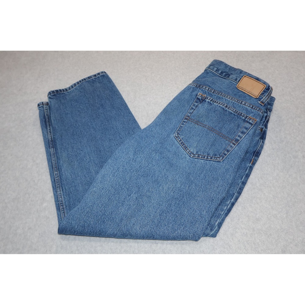 Urban Pipeline Jeans Mens 38x32 Blue Denim Straight Leg Relaxed Fit 100% Cotton